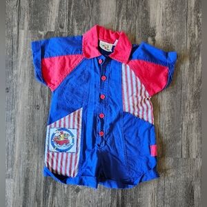 Vintage 90's Kiddo Mgee 2t Romper